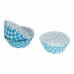 Set met cakevormen Wegwerpbaar Blauw (36 Stuks) (50 pcs)