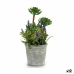 Dekorativ Plante Blomsterfelt Kork Plast 10 x 25 x 10 cm (12 enheter)