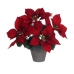 Decoratieve plant Mica Decorations Rood PVC