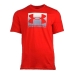 Camisola de Manga Curta Homem  BOXED SPORTSTYLE Under Armour 1329581 600 Vermelho