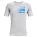 Kortærmet T-shirt til Mænd Under Armour Team Issue Lysegrå