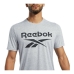 Férfi rövid ujjú póló Reebok Workout Ready Supremium Szürke