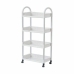 Groentetrolley Confortime Aluminium Plastic 45 x 25 x 104 cm (3 Stuks)