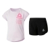 Ensemble de Sport pour Enfants Reebok G ES SS MONGLW BABY Rose