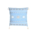 Almofada DKD Home Decor Azul Branco 60 x 20 x 60 cm