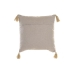 Tyyny DKD Home Decor Beige Neliö 40 x 15 x 40 cm