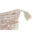 Pute DKD Home Decor Beige Oransje 45 x 10 x 45 cm Fringe