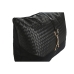 Almofada Home ESPRIT Preto Dourado 50 x 10 x 30 cm