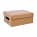 Opbergbak met Deksel Confortime Karton 30 x 22,5 x 12,5 cm (12 Stuks)