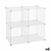 Bokhylla Confortime Vit Galler 4 fack 35 x 35 cm (6 antal)