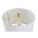 Bureaulamp DKD Home Decor Wit Gouden Metaal 50 W 220 V 36 x 36 x 52 cm