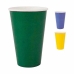 Set de pahare Algon De unică folosință Carton Multicolor 10 Piese 350 ml (20 Unități)