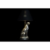 Stolná lampa DKD Home Decor Striebristý Čierna Zlatá 26 x 26 x 46 cm Živica 220 V 50 W (2 kusov)