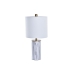 Bordlampe DKD Home Decor Gyllen Hvit 220 V 50 W Moderne (23 x 23 x 47 cm)