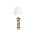 Stolná lampa DKD Home Decor Zlatá Biela Koloniálny štýl 220 V 50 W opica (30 x 30 x 61 cm)