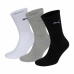 Meias de Desporto Puma SPORT (3 pares) Branco Cinzento Preto Multicolor