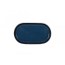 Snackdienblad La Mediterránea Chester Blauw Ovalen 13 x 8 x 4 cm (24 Stuks)