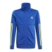 Tuta da Bambini Adidas Training 3 Bands Azzurro