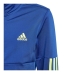 Tuta da Bambini Adidas Training 3 Bands Azzurro