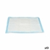 Zindelijkheidstraining-pads voor honden 60 x 60 cm Blauw Wit Papier Polyethyleen (10 Stuks)