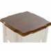 Set of 2 tables DKD Home Decor Valkoinen Ruskea 35 x 35 x 80 cm