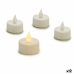 Conjunto de Velas LED Branco 4 x 4 x 3,7 cm (12 Unidades)