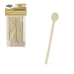 Set of Spoons Algon Cocktail Wood 24 Pieces (36 Units)