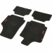 Conjunto de Tapetes de Carro FORMULA 1 CM570 Preto/Vermelho 4 uds