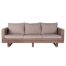 Havesofa Patsy 220 x 89 x 64,50 cm Træ Spanskrør