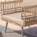 Divano da Giardino Ariki 83 x 84 x 67 cm rattan sintetico Acciaio