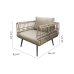 Sodo sofa Ariki 83 x 84 x 67 cm sintetinis rotangas Plienas