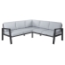 Havesofa Thais 195 x 195 x 73,6 cm Aluminium