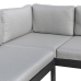 Sodo sofa Agnes Kampinė spinta 224 x 224 x 65,5 cm Aliuminis