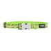 Zgardă pentru câini Red Dingo STYLE MONKEY LIME GREEN 15 mm x 24-36 cm