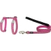 Hundesele Red Dingo On Hot 21-35 cm Pink