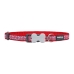 Hondenhalsband Red Dingo Union Jack 20-32 cm Rood