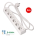 Produžni Kabel sa 6 Utičnica bez Prekidača EDM 41036 Schuko (3 m)