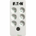 Power Socket - 6 Sockets with Switch Eaton PB6F White (1,5 m)