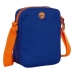 Sac bandoulière Valencia Basket Bleu Orange (16 x 22 x 6 cm)