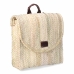 Mochila EDM Viena 26,5 x 26,5 cm Folha de palma Com pega