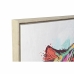 Pintura DKD Home Decor 104 x 4,5 x 143,5 cm Tigre Moderno (2 Unidades)