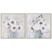 Cadre Home ESPRIT Shabby Chic Vase 70 x 3,5 x 70 cm (2 Unités)