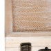 Truhe 34,5 x 24 x 14 cm Rattan DMF