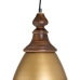 Deckenlampe 21 x 21 x 37 cm Gold Holz Eisen 220 V Mango-Holz 240 V