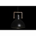 Deckenlampe DKD Home Decor Braun Schwarz Metall Mango-Holz 50 W 40 x 40 x 49 cm