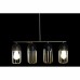 Candeeiro de teto DKD Home Decor Preto Dourado 220 V 50 W (60 x 11 x 26 cm)