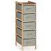 Chest of drawers Kipit FEA05-36GR Grey 34 x 103 x 36 cm (2 Units)