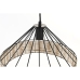 Suspension DKD Home Decor 35 x 35 x 22 cm Noir Métal Rotin 50 W (2 Unités)