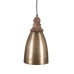 Deckenlampe 22 x 22 x 42 cm Gold Eisen 60 W