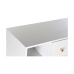 Cassettiera DKD Home Decor Naturale Metallo Bianco Crema Melammina (76 x 34 x 94 cm)